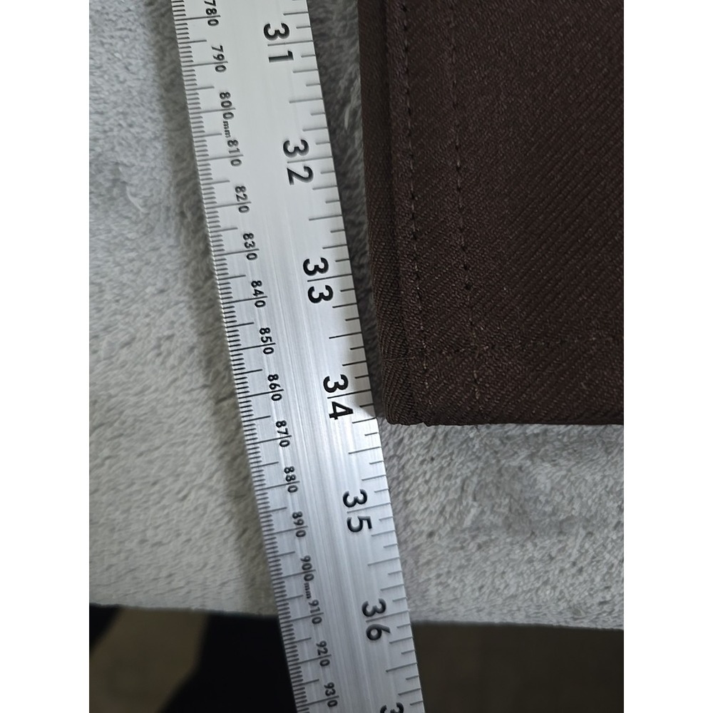 Wrangler Wrancher Dress Jeans Mens 38X34 Brown Western Cowboy Cabincore‎ Casual - Picture 6 of 8